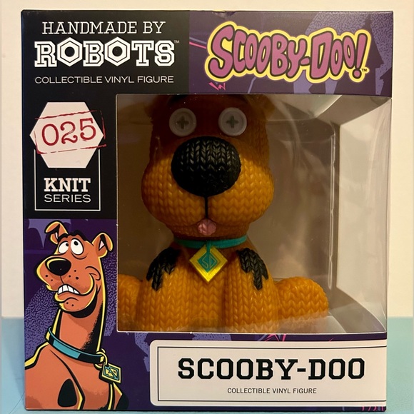 BUNDLE! Sealed Scooby-Doo Handmade by Robots Vinyl Figure + Scooby Plushie - Picture 2 of 4